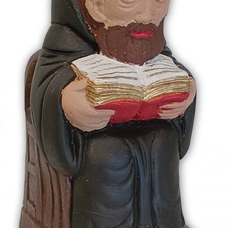 Reposalibros escayola pintado a mano (altura 15 cm)